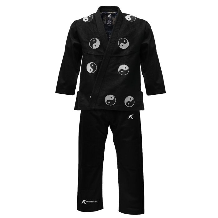 Black Printed BJJ Uniform-RS04