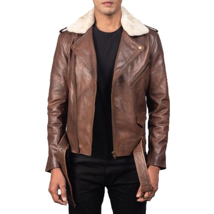 High-Quality Leather Apparel Jacket-RS12