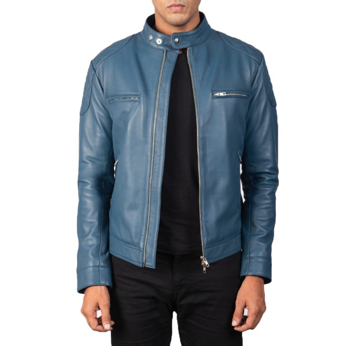 Men's Leather Fashion Jacket-RS10